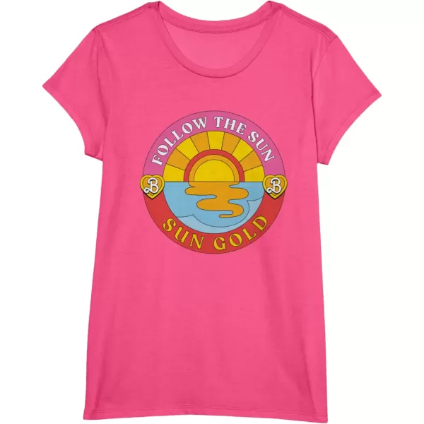 imageBarbie  Follow the Sun TShirtPink Heather