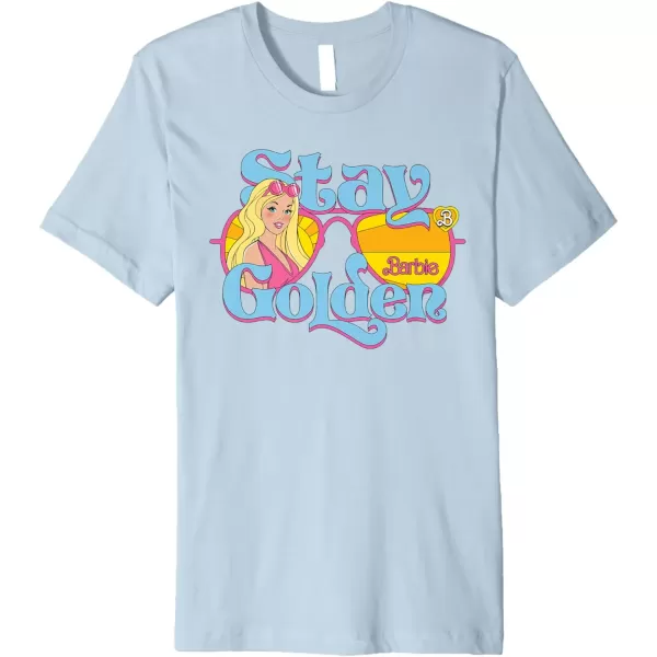 imageBarbie  Stay Golden Premium TShirtBaby Blue