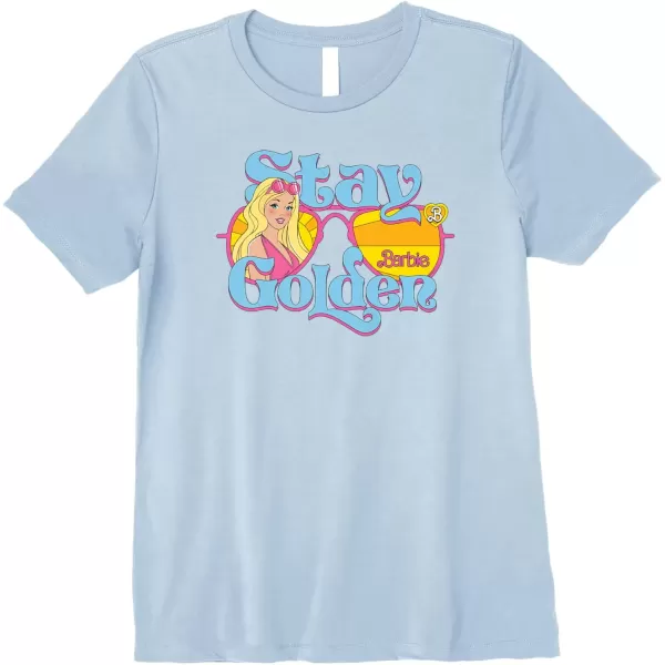 imageBarbie  Stay Golden Premium TShirtBaby Blue