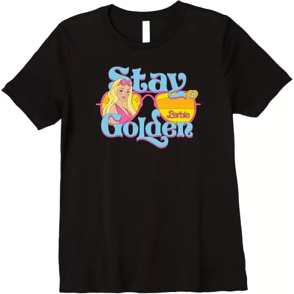 imageBarbie  Stay Golden Premium TShirtBlack