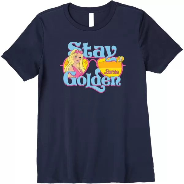 imageBarbie  Stay Golden Premium TShirtNavy Blue