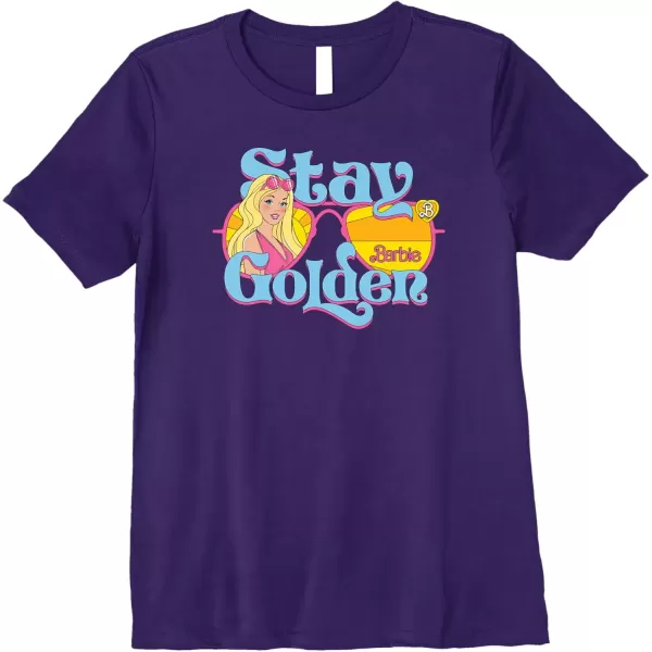 imageBarbie  Stay Golden Premium TShirtPurple