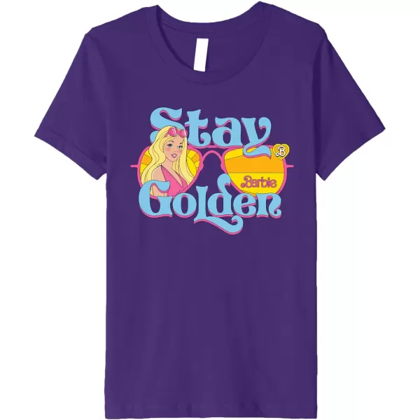 imageBarbie  Stay Golden Premium TShirtPurple