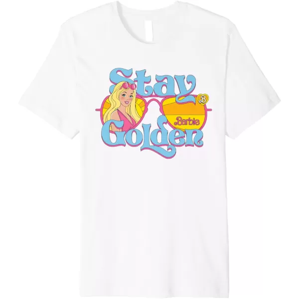 imageBarbie  Stay Golden Premium TShirtWhite