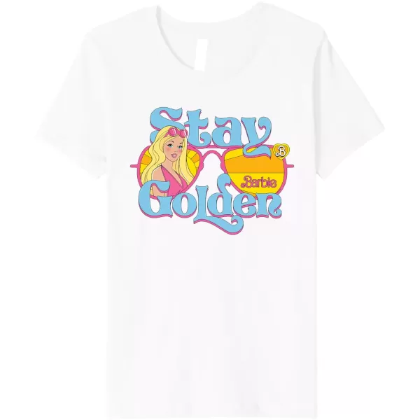 imageBarbie  Stay Golden Premium TShirtWhite