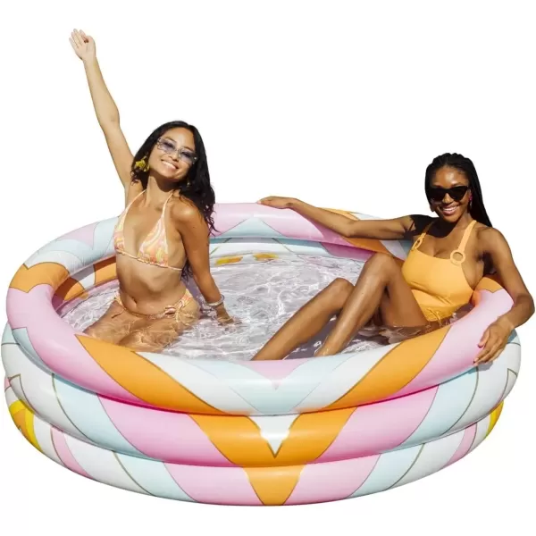 imageFUNBOY ampamp Malibu Barbie Luxury Inflatable Summer Dream Kiddie Pool Perfect For A Summer Pool Party Medium