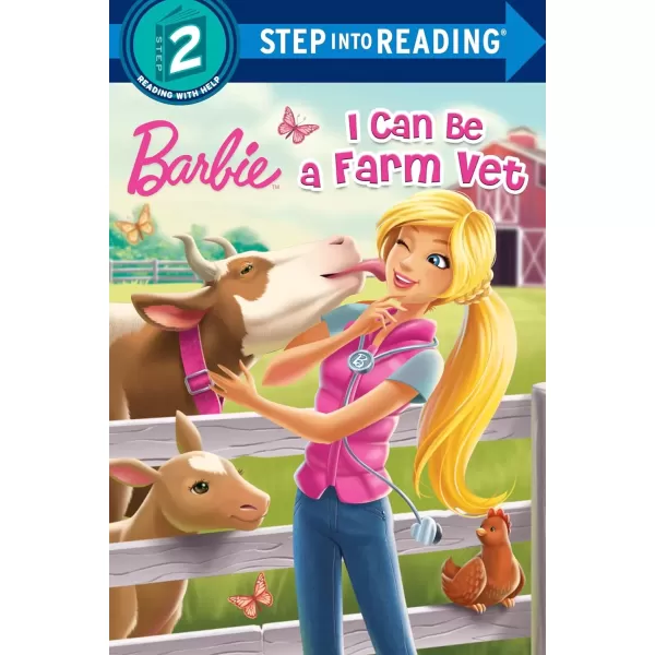 imageI Can Be a Farm Vet Barbie Step into Reading