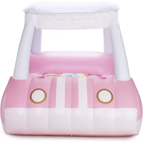 imageFUNBOY ampamp Malibu Barbie Luxury Inflatable Golf Cart Summer Pool Float  Land or Water Inflatable with Cup Holder