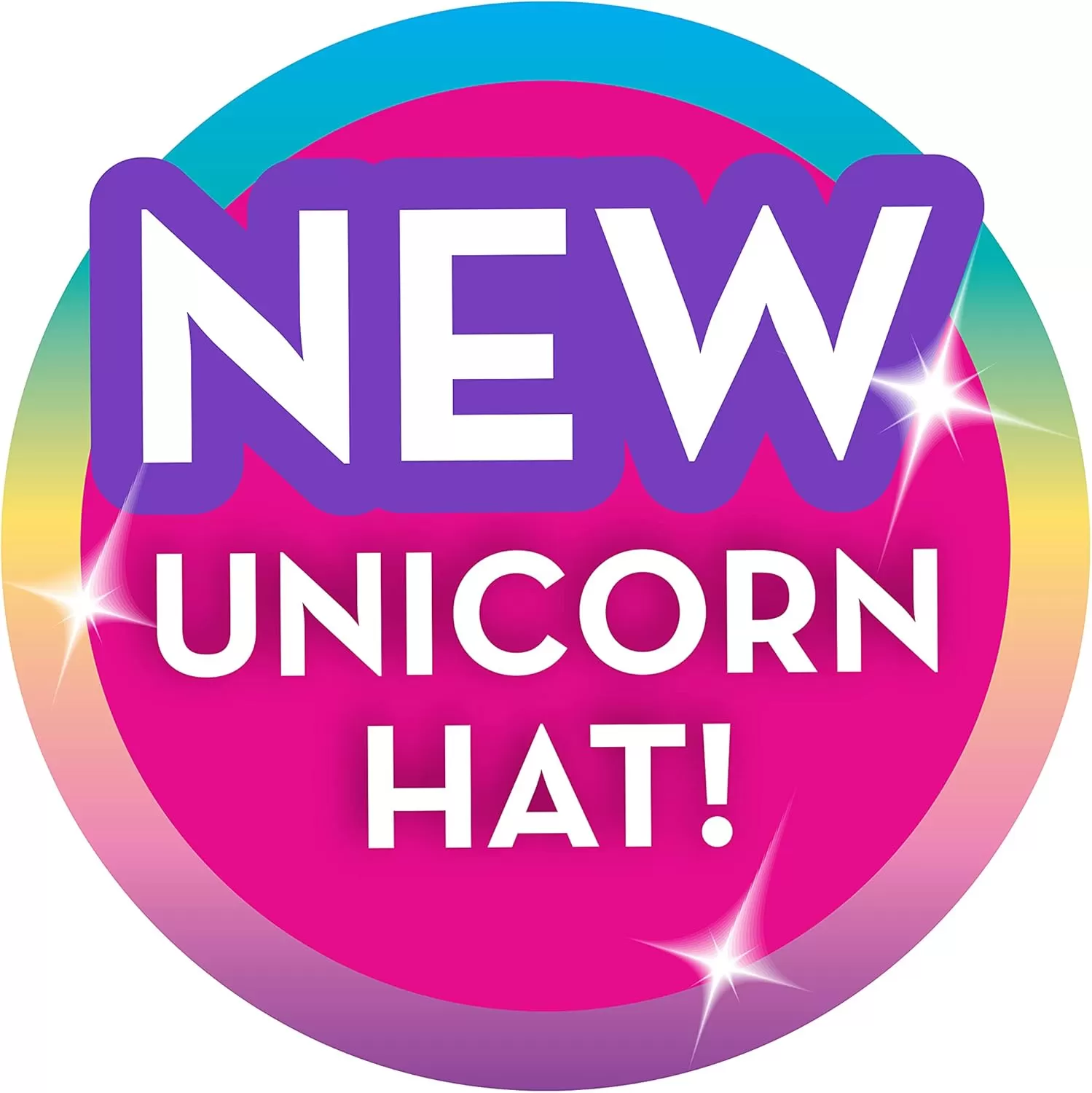 imageBarbie Walking 10inch Puppy with Glittering Eyes and Unicorn Hat Barks and Walks Kids Toys for Ages 3 Up by Just PlayMulticolor