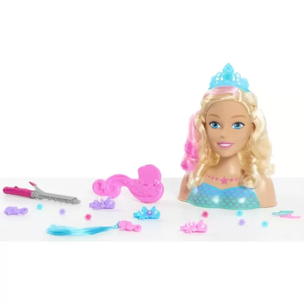 imageBarbie Dreamtopia Mermaid Styling Head 22 pieces Kids Toys for Ages 3 Up by Just Play