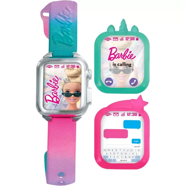 imageBarbie Photo Filter Play Camera and Play Smart Watch Set with Lights and Sounds Pretend Play Kids Toys for Ages 3 Up by Just Play