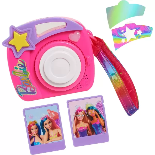 imageBarbie Photo Filter Play Camera and Play Smart Watch Set with Lights and Sounds Pretend Play Kids Toys for Ages 3 Up by Just Play