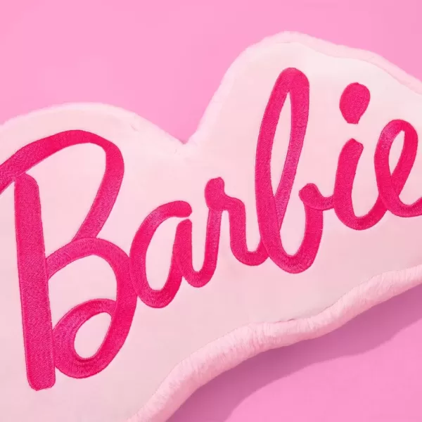 imageMINISO Barbie Collection Letter Pillow  Officially Licensed Stylish Dcor for Barbie Fans