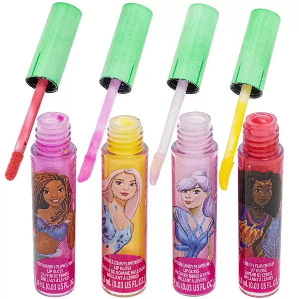 imageTownley Girl Barbie 7 pcs Kids Lip Gloss Set  Vegan Girls Makeup for Ages 3The Little Mermaid