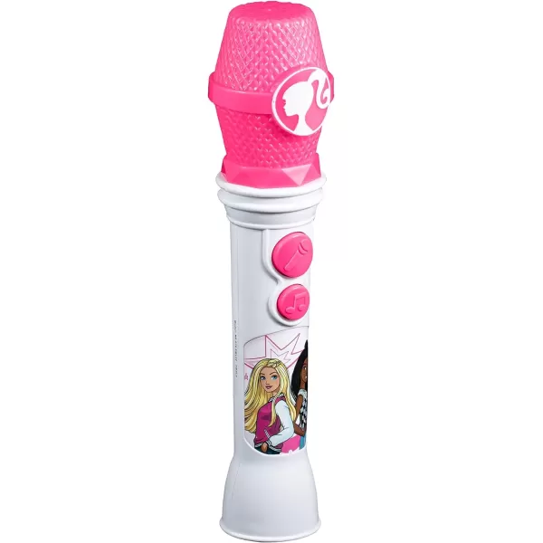 imageekids Barbie Toy Microphone for Kids Musical Toy for Girls with Builtin Songs Kids Microphone Designed for Ages 3 and Up