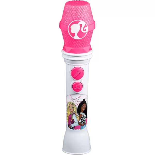 imageekids Barbie Toy Microphone for Kids Musical Toy for Girls with Builtin Songs Kids Microphone Designed for Ages 3 and Up