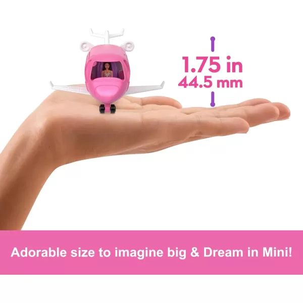 imageBarbie Mini BarbieLand Doll ampamp Toy Vehicle Set 15inch Doll ampamp DreamPlane with Working Doors ampamp ColorChange Surprise