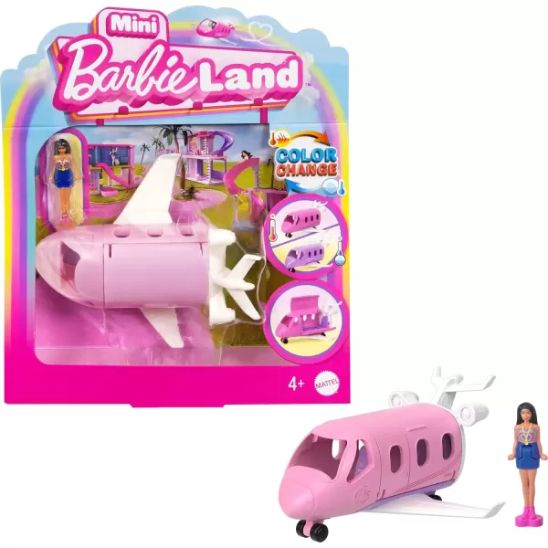 imageBarbie Mini BarbieLand Doll ampamp Toy Vehicle Set 15inch Doll ampamp DreamPlane with Working Doors ampamp ColorChange Surprise