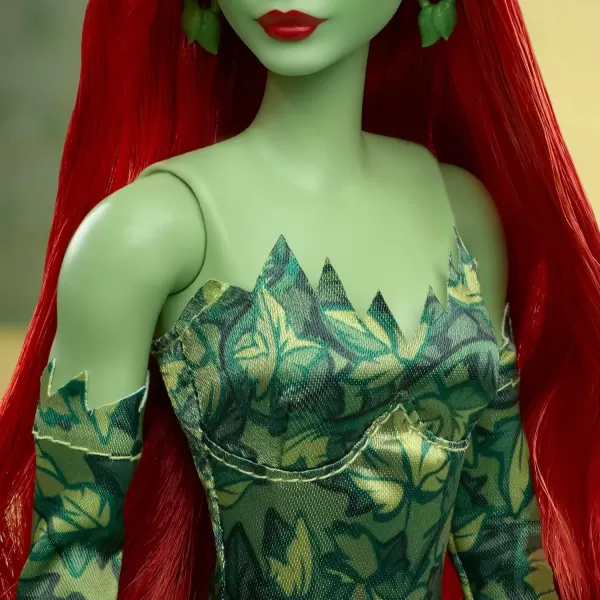 imageBarbie Signature Poison Ivy Collector Doll with Posable Body Iconic Outfit ampamp Accessories DC Batman 85th Anniversary Collectible