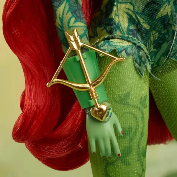 imageBarbie Signature Poison Ivy Collector Doll with Posable Body Iconic Outfit ampamp Accessories DC Batman 85th Anniversary Collectible