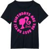 imageBarbie  Birthdays are the Best Days TShirtBlack