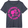 imageBarbie  Birthdays are the Best Days TShirtHeather Blue