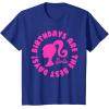 imageBarbie  Birthdays are the Best Days TShirtRoyal Blue