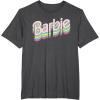 imageBarbie  Stacked Logo TShirtDark Heather Grey