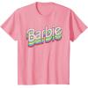 imageBarbie  Stacked Logo TShirtPink