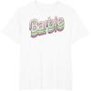 imageBarbie  Stacked Logo TShirtWhite