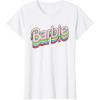 imageBarbie  Stacked Logo TShirtWhite