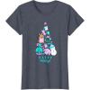 imageBarbie Happy Holidays TShirtHeather Blue