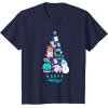 imageBarbie Happy Holidays TShirtNavy Blue