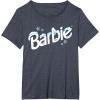 imageBarbie Winter Logo TShirtHeather Blue