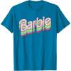 imageBarbie  Stacked Logo TShirtSapphire Blue