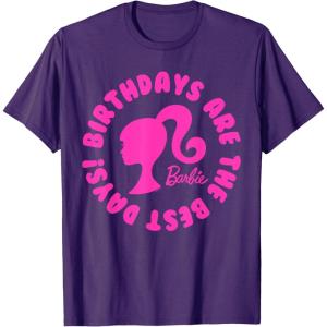 imageBarbie  Birthdays are the Best Days TShirtPurple