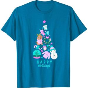 imageBarbie Happy Holidays TShirtSapphire Blue