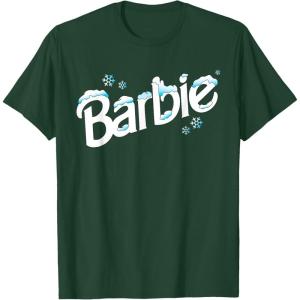 imageBarbie Winter Logo TShirtDark Green