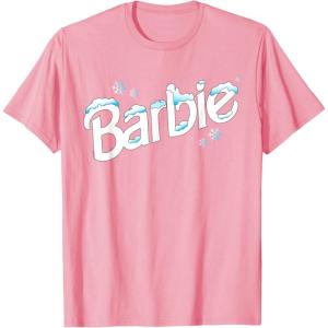 imageBarbie Winter Logo TShirtPink