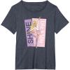 imageBarbie  Ballerina Barbie  En Pointe Shine Like a Star TShirtHeather Blue