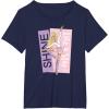 imageBarbie  Ballerina Barbie  En Pointe Shine Like a Star TShirtNavy Blue