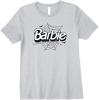 imageBarbie  Halloween Spiderweb Logo Premium TShirtHeather Grey