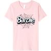 imageBarbie  Halloween Spiderweb Logo Premium TShirtPink