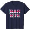 imageBarbie Holiday Sweater Logo TShirtNavy Blue