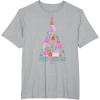 imageBarbie Merry Christmas Tree TShirtHeather Grey