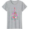 imageBarbie Merry Christmas Tree TShirtHeather Grey