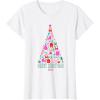 imageBarbie Merry Christmas Tree TShirtWhite