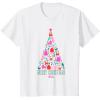 imageBarbie Merry Christmas Tree TShirtWhite