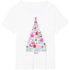 imageBarbie Merry Christmas Tree TShirtWhite