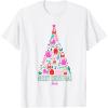 imageBarbie Merry Christmas Tree TShirtWhite